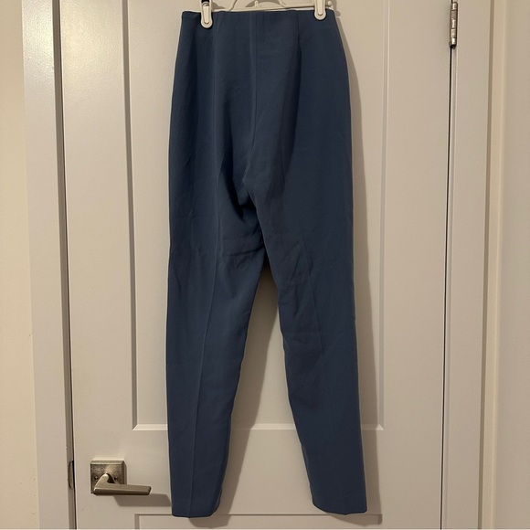Babaton Atelier Aritzia Jotham Smoky Blue High Rise Trousers Size 4 Women’s - Picture 6 of 12